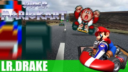 COURSE DE FOLIE - super mario kart