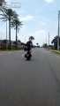 Surfing Harley Indian Larry Style (VERTICAL VIDEO WARNING)