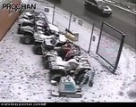 LiveLeak.com - Lucky pedestrian