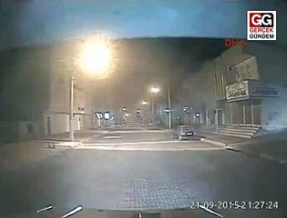 Nusaybin'de bomba yüklü aracın patlama anı kamerada