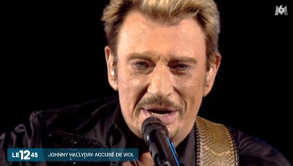 Johnny Hallyday accusé de viol par Adeline Blondieau  - ZAPPING ACTU DU 23/09/2015