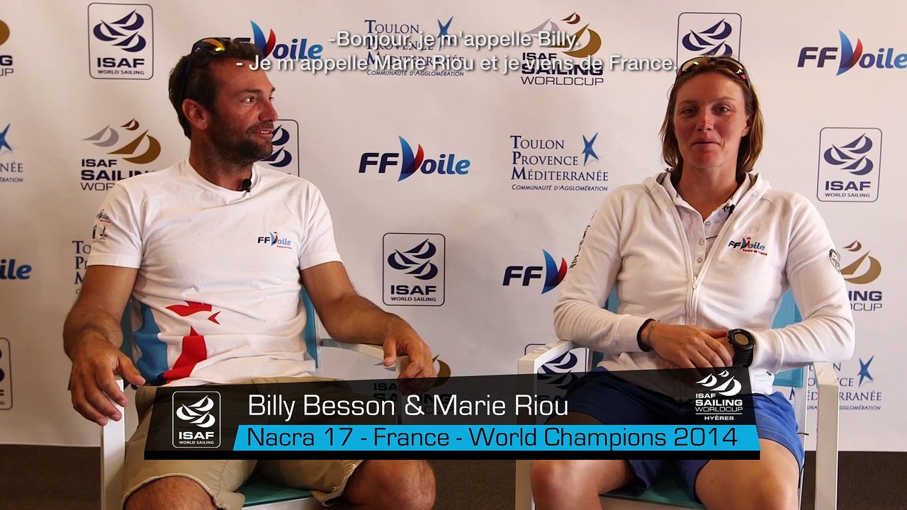 Rencontre avec Besson et Riou Nacra 17