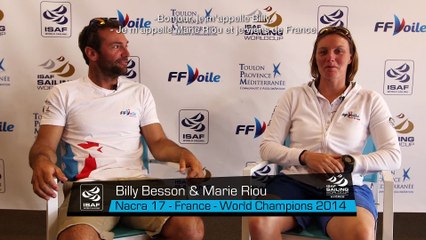 Rencontre avec Besson et Riou Nacra 17