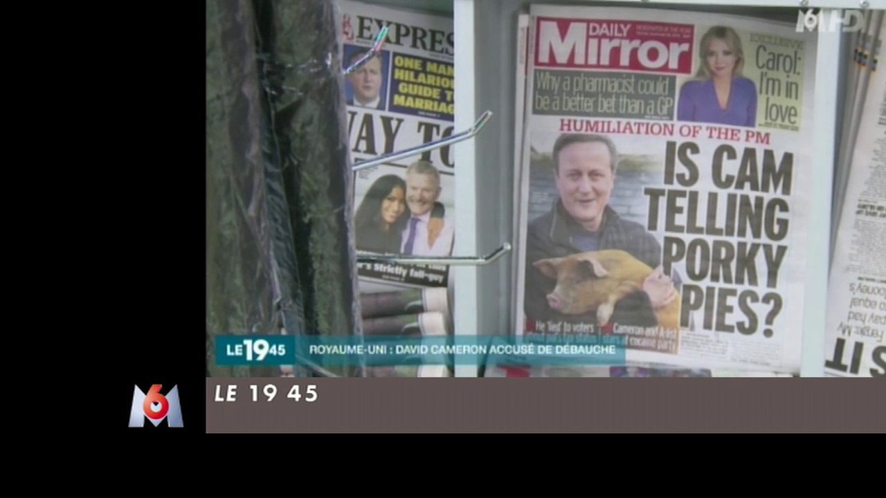 David Cameron, une jeunesse trop sulfureuse ? - Le Zapping du 23/09/2015