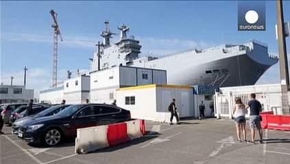 França vende porta-helicópteros ao Egito
