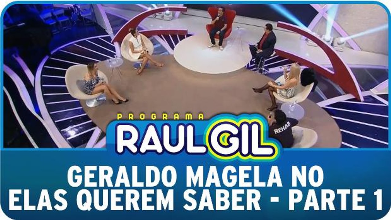 Geraldo Magela no Elas Querem Saber - Parte 1