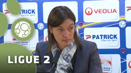 Conférence de presse Clermont Foot - AC Ajaccio (2-1) : Corinne DIACRE (CF63) - Olivier PANTALONI (ACA) - 2015/2016