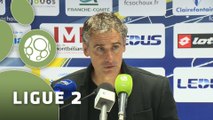 Conférence de presse FC Sochaux-Montbéliard - Dijon FCO (0-1) :  (FCSM) - Olivier DALL'OGLIO (DFCO) - 2015/2016