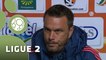 Conférence de presse Stade Lavallois - Bourg en Bresse 01 (1-3) : Denis ZANKO (LAVAL) - Hervé DELLA MAGGIORE (BBP) - 2015/2016
