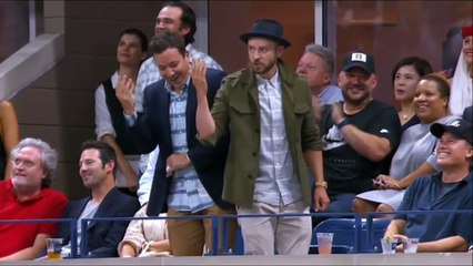 Jimmy Fallon et Justin Timberlake se lâchent à l'US Open - Tonight Show du 10/09, sur MCM !