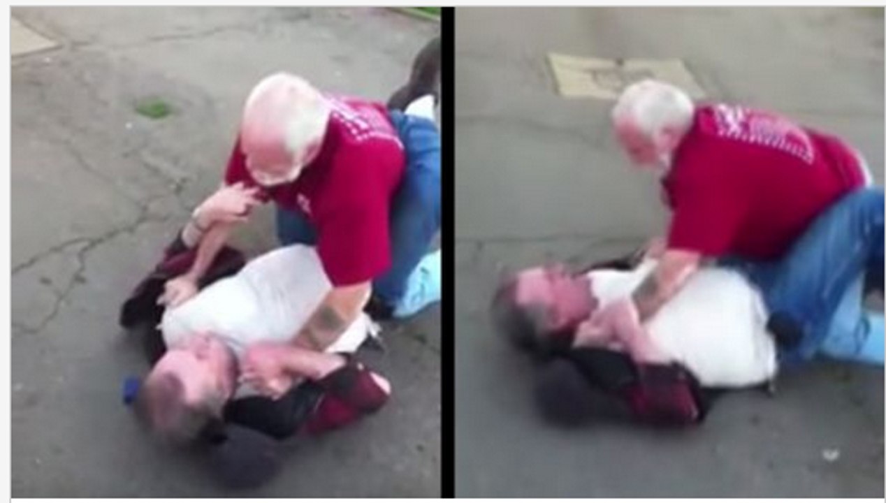 Two Old Men Fight Over Wife!