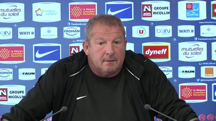 Foot - L1 - MHSC : Courbis «Progresser dans tous les secteurs»