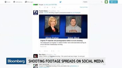 Virginia Shooting Footage Spreads on Social Media