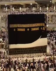 Changing "Ghilaf-e-Kaaba" in Makkah-23 Sep 2015