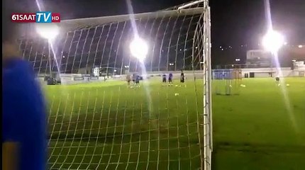 Mehmet Ekici ve Yusuf Erdoğan frikik atışlarında yarıştı