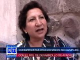 N11 Informativo CONGRESISTAS AYACUCHANOS NO CUMPLEN CON EL ROL DE DESARROLLO DE LA REGION AYACUCHO