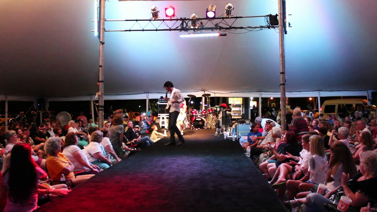 Josh Davis sings 'Young Dreams' Elvis Week 2015