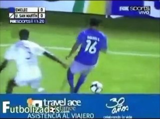 Emelec 5 x 0 U de San Martin (PER) - (Resumen del partido Sudamericana 23 Septiembre 2010)