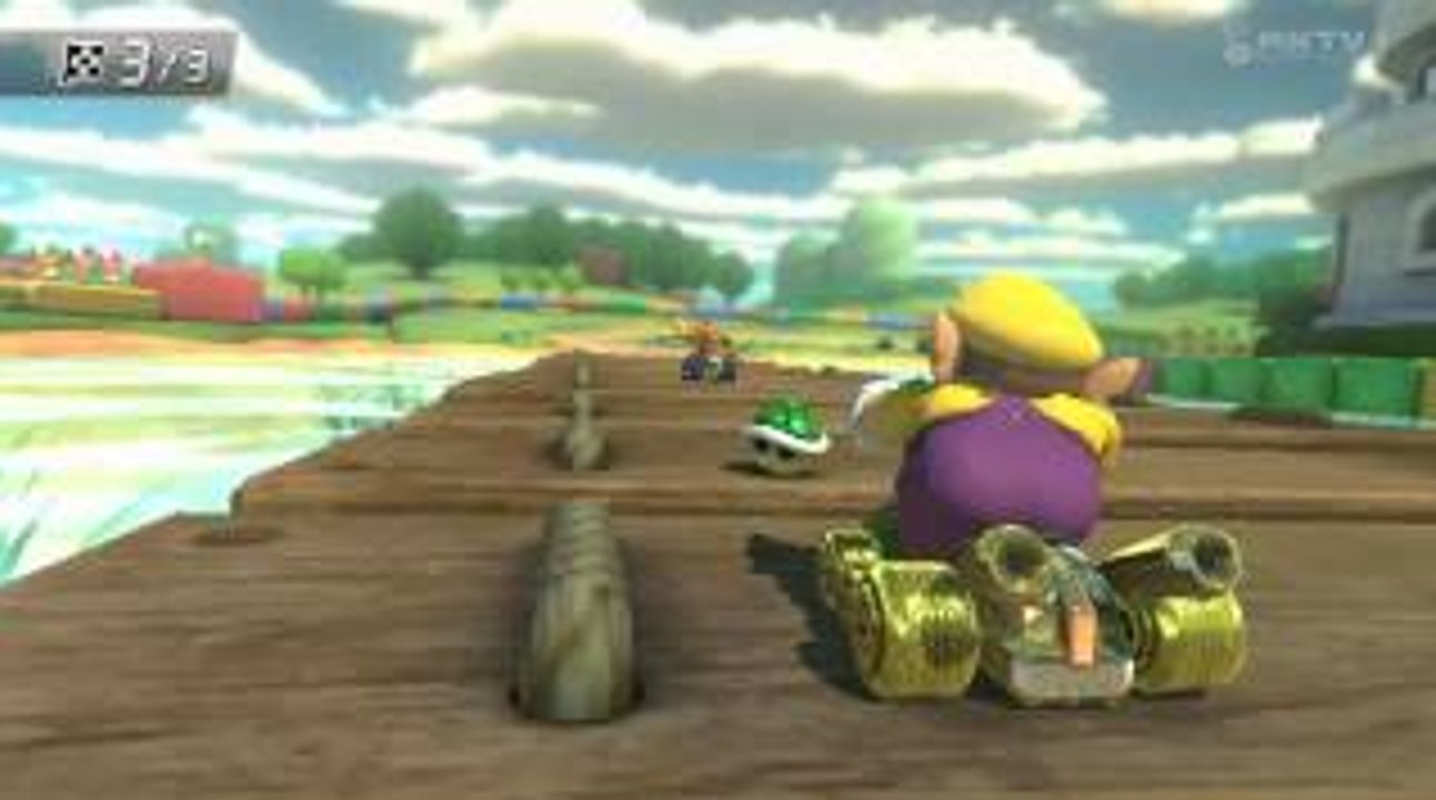 Wii U - Mario Kart 8 - (SNES) Donut Plains 3
