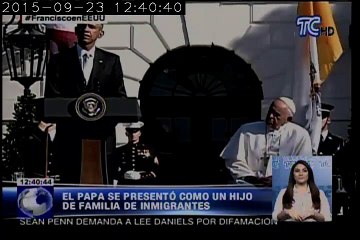 Papa Francisco: "Soy hijo de una familia de migrantes"