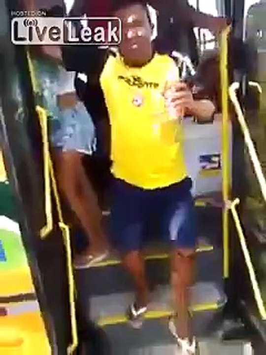 Bus stairs from hell