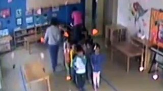 Kids scared of abusive teacher at kindergarten