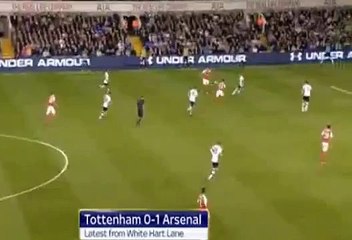 Mathieu Flamini GOAL # Tottenham Hotspur vs Arsenal 0-1