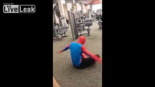 Spiderman Arrested at LA Fitness