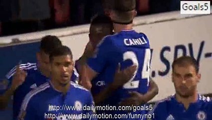 Ramires Goal Walsall 0 - 1 Chelsea Capital One Cup 23-9-2015