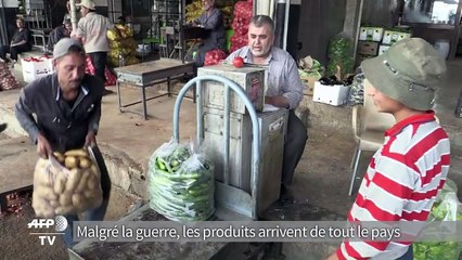 Aux Halles de Damas, la Syrie retrouve les saveurs de son unité