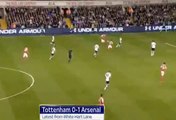 Tottenham vs Arsenal 0-1 2015 - Flamini Goal