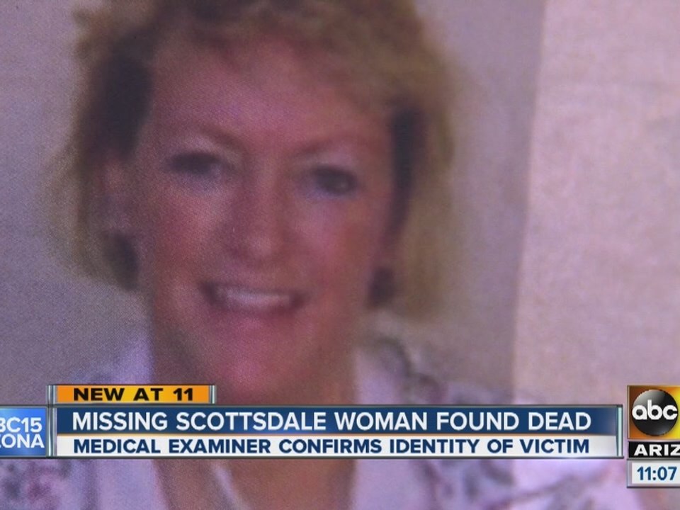 MIssing Scottsdale woman found dead video Dailymotion