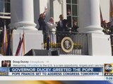 Governor Ducey greeted the pope