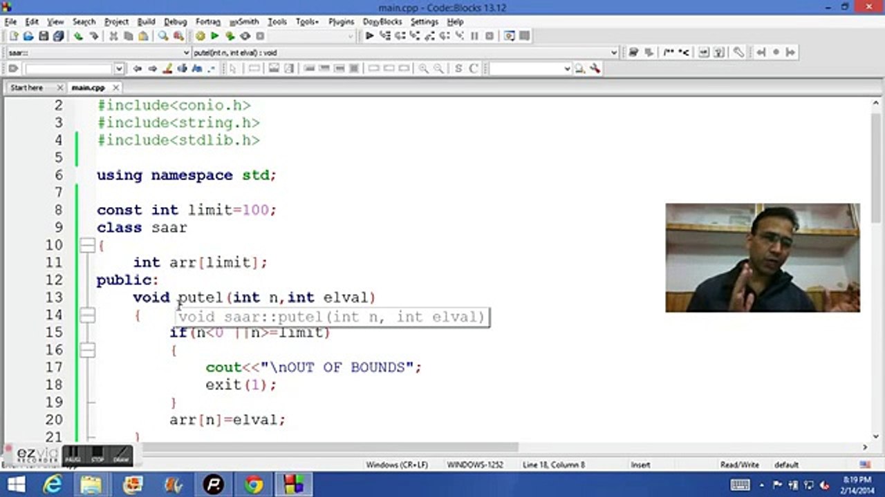 11 CPP-SAFE ARRAY RETURN BY REFERENCE BOUND CHECK IN HINDI