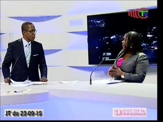 Télé-Congo : Journal du 23 septembre 2015