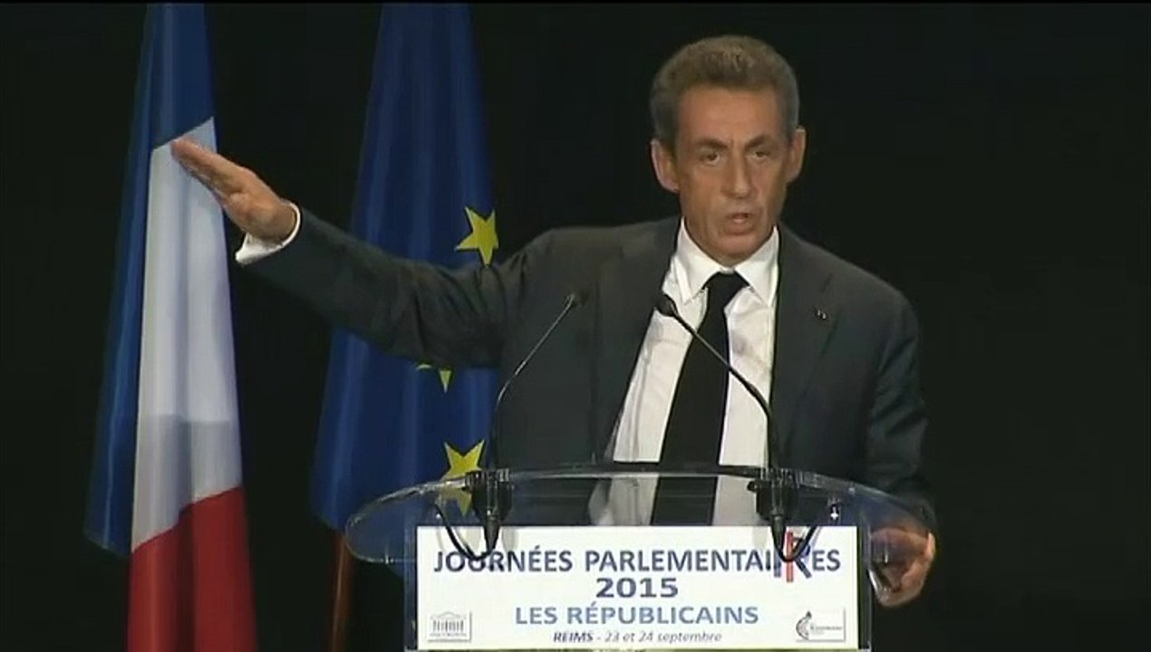 "J'ai un cœur, il bat à gauche" Sarkozy trouve "insupportable" du débat sur les quotas de migrants