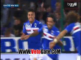 "مارتينز"يتقدم بهدف صاروخى لسامبدوريا فى شباك روما