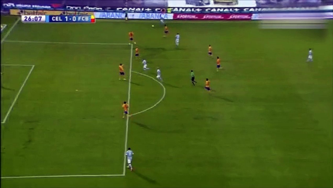 اهداف مباراة سلتافيغو وبرشلونة ٢٣-٩-٢٠١٥