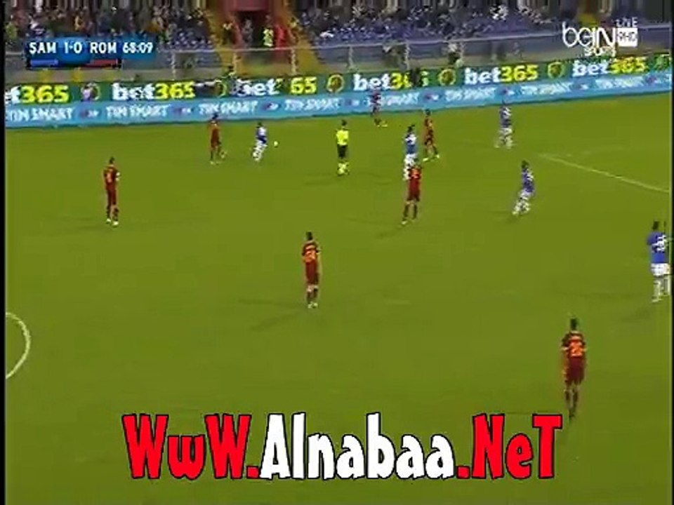 هدف تعادل محمد صلاح فى سامبدوريا