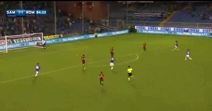 Kostas Manolas Own Goal - Sampdoria 2-1 AS Roma - Serie A - 23.09.2015