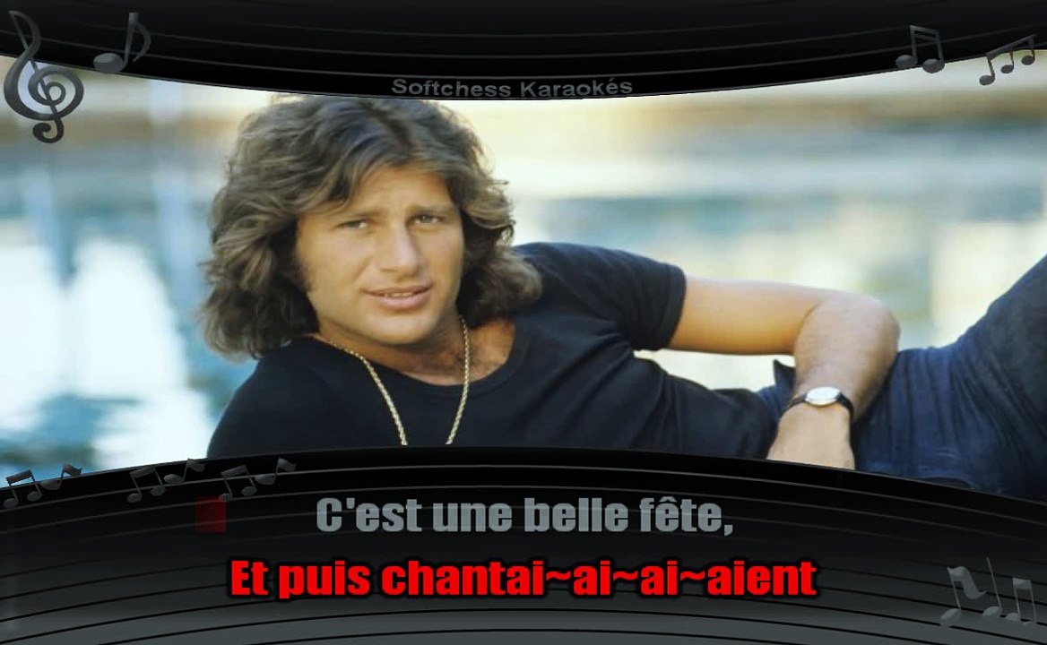 Karaoké Mike Brant - C'est une belle fête