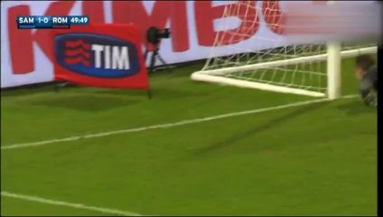 اهداف مباراة روما وسامبدوريا ٢٣-٩-٢٠١٥