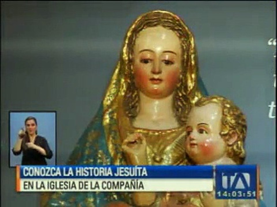 Conozca la historia jesuita en la Iglesia de la Compañía