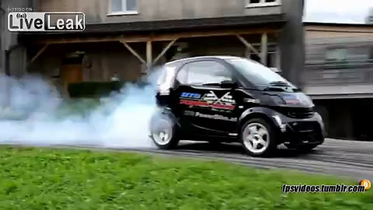 Smart car with Hayabusa engine video Dailymotion