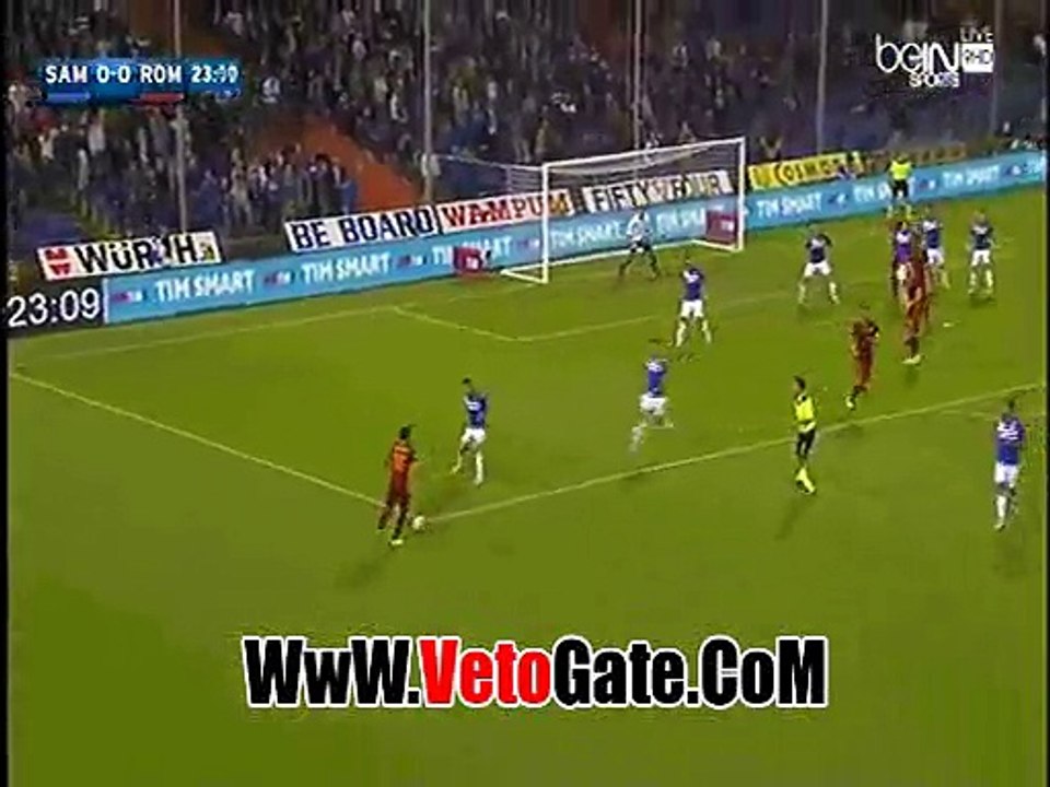 ملخص لمسات محمد صلاح بمباراه روما امام سامبدوريا