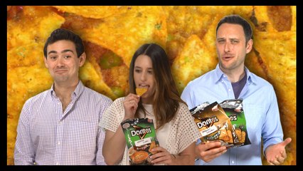 味覚テスト!! Tandoori Chicken and Keema Curry Doritos from Japan! - Food Feeder