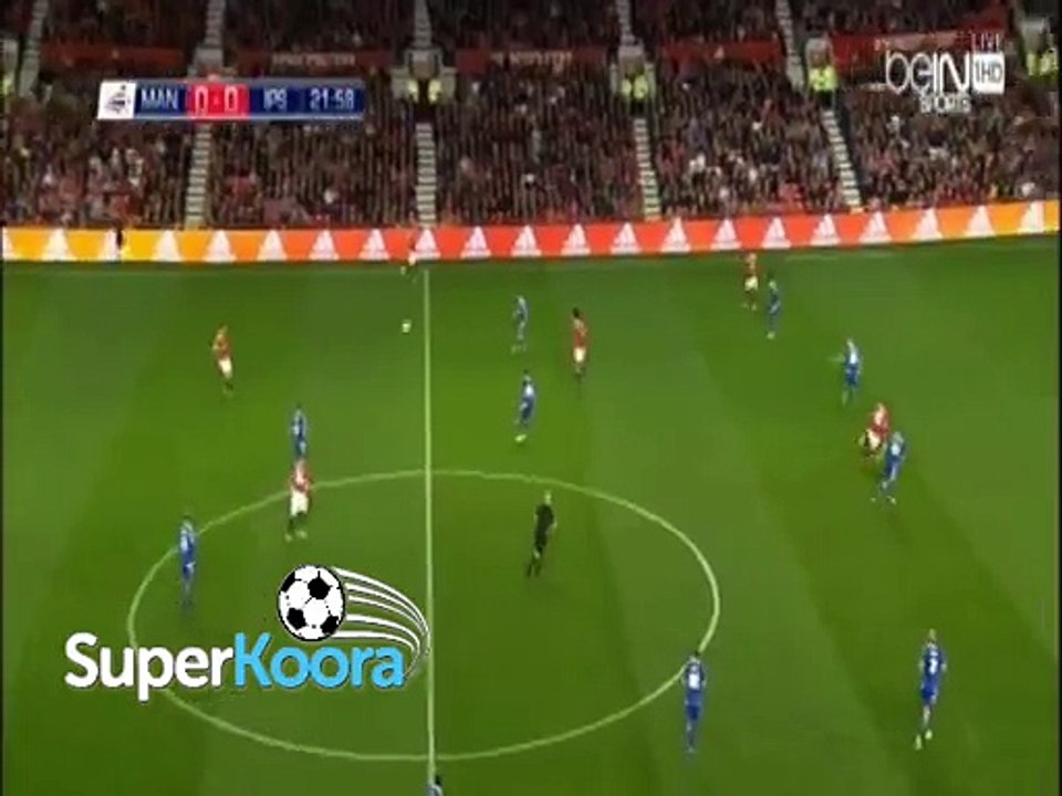 اهداف مباراة ( مانشستر يونايتد 3-0 إبسويتش تاون )  كأس رابطة المحترفين الإنجليزية