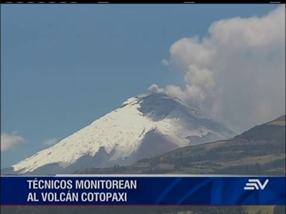 El Cotopaxi incrementó su actividad