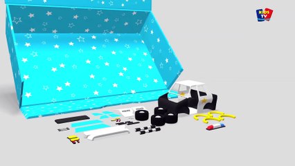 coffre à jouets _ voiture de police (1080p)