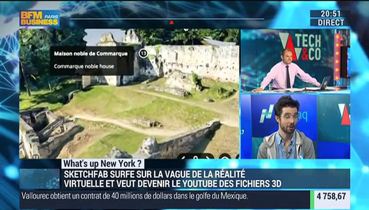 What's Up New York: "Sketchfab permet à ses utilisateurs de publier et partager des fichiers 3D", Alban Denoyel - 23/09